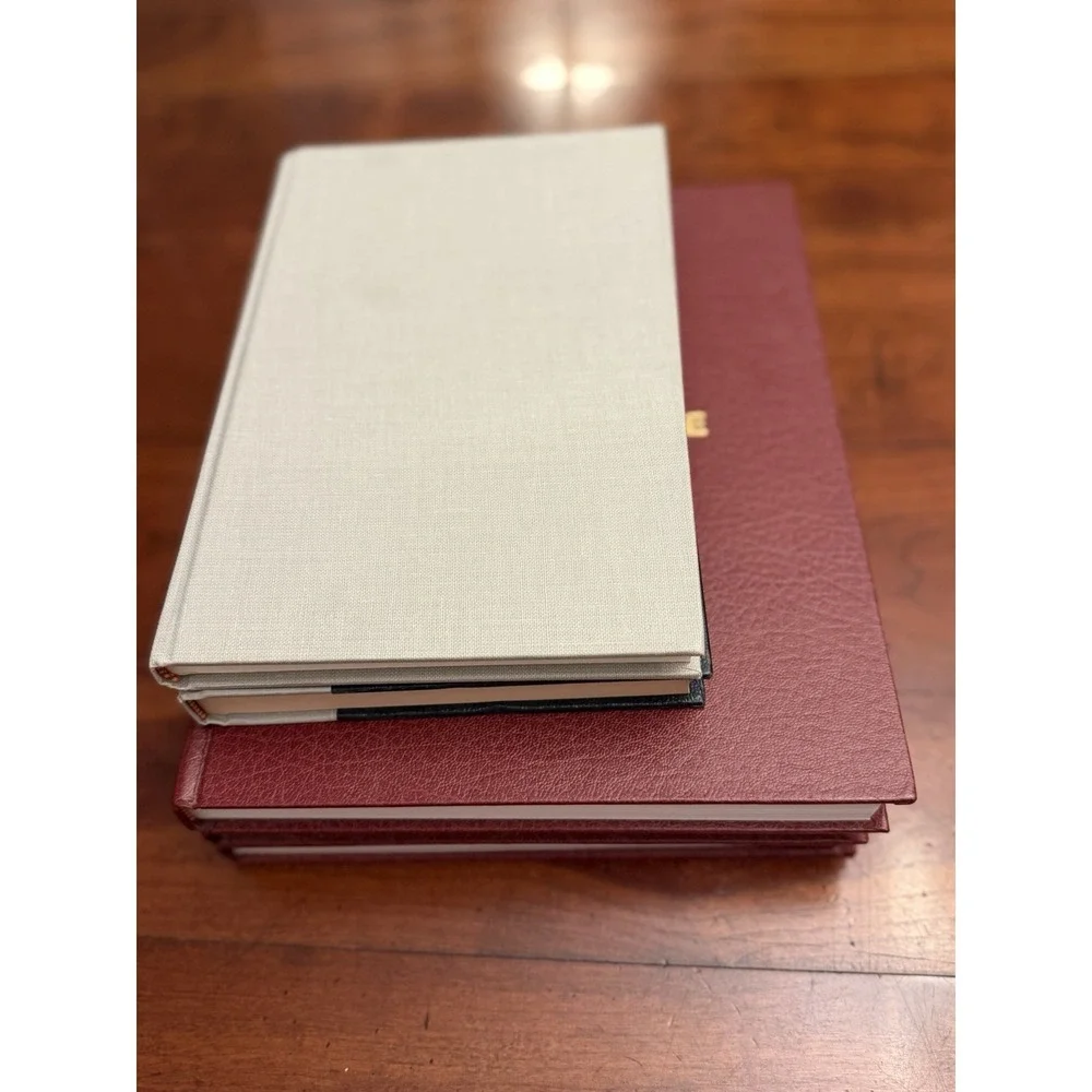 Vintage Business Management & Executive Strategy Hardcover Book Bundle 5 Volume